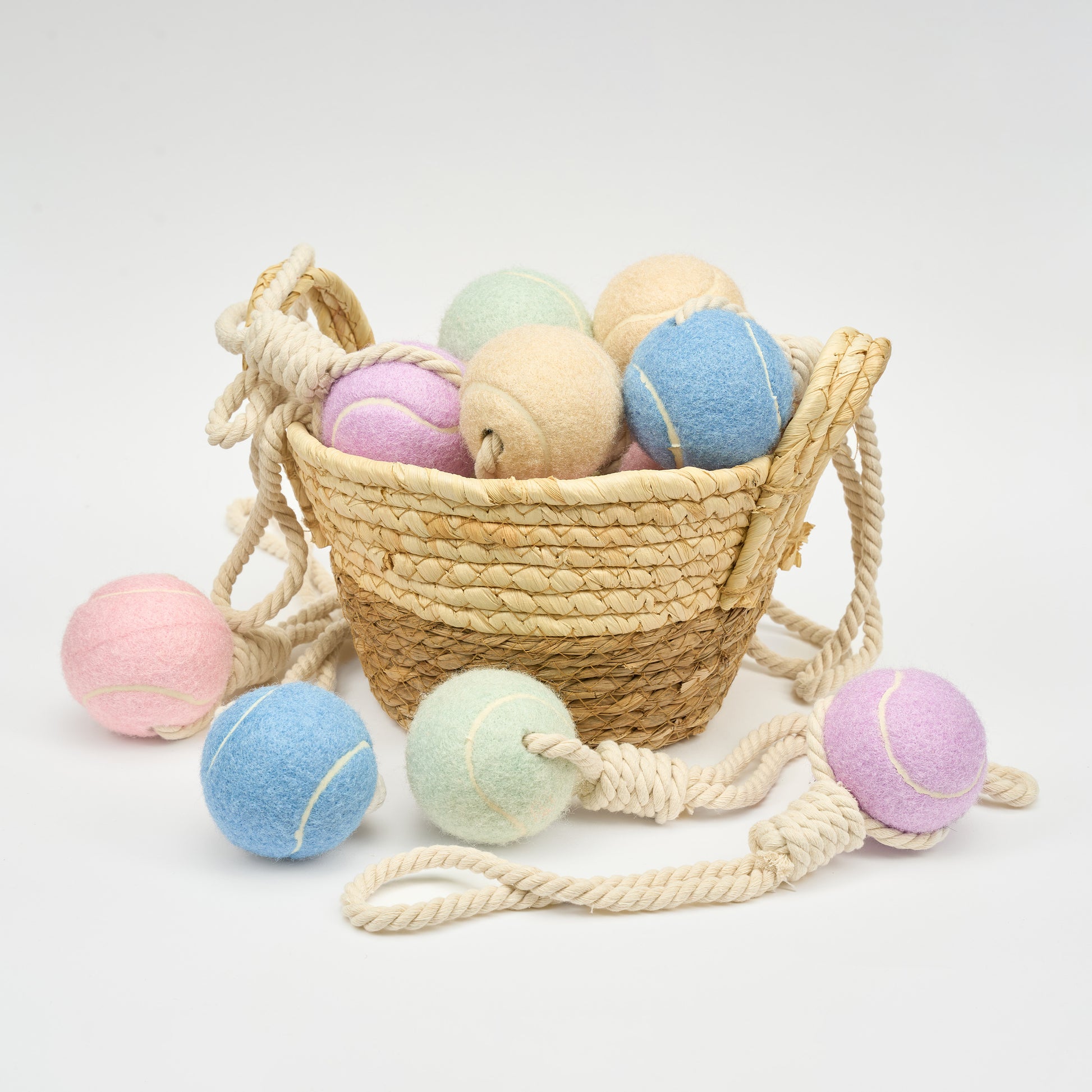 “Bouncing Pastels” Tennis Ball